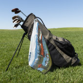 De Havilland Beaver Floatplane - Alaska Golfhandtuch (Gras)