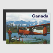 De Havilland Beaver Floatplane - Kanada Magnetkarte (Vorne/Hinten)