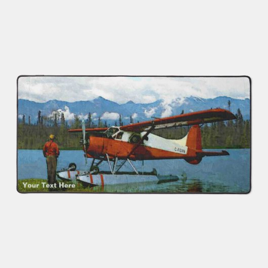 De Havilland Beaver Floatplane - Kanada Schreibtischunterlage (Vorderseite)