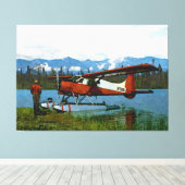 De Havilland Beaver Floatplane Leinwanddruck (Insitu (Holzboden))