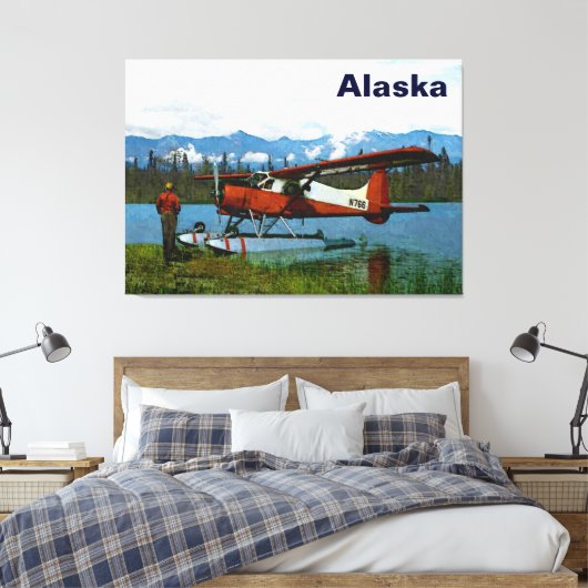 De Havilland Beaver Floatplane Leinwanddruck (Insitu (Schlafzimmer))