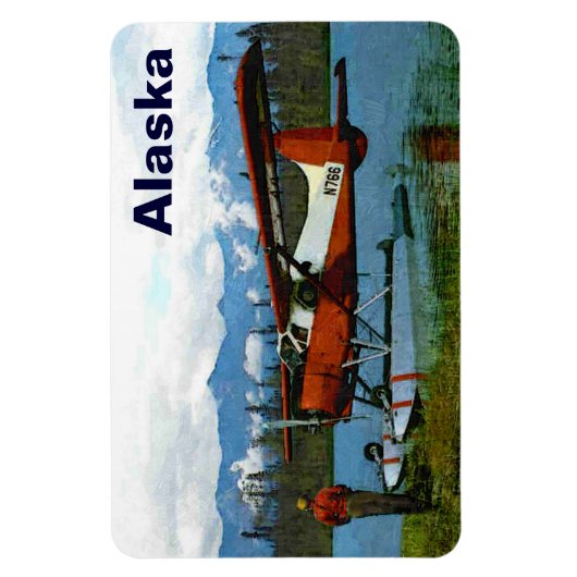 De Havilland Beaver Floatplane Magnet (Vertikal)