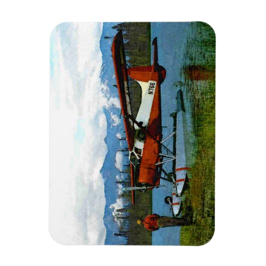 De Havilland Beaver Floatplane Magnet (Vertikal)