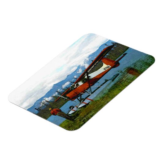 De Havilland Beaver Floatplane Magnet (Linke Seite)