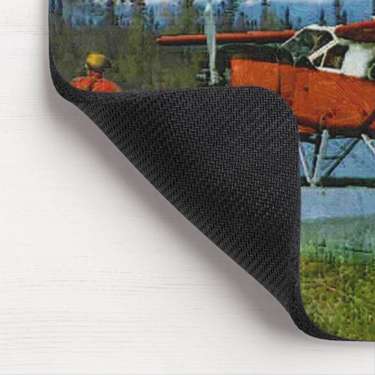 De Havilland Beaver Floatplane Mousepad (Ecke)