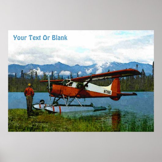 De Havilland Beaver Floatplane Poster (Vorne)