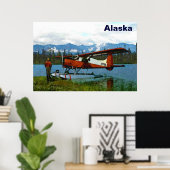 De Havilland Beaver Floatplane Poster (Heimbüro)