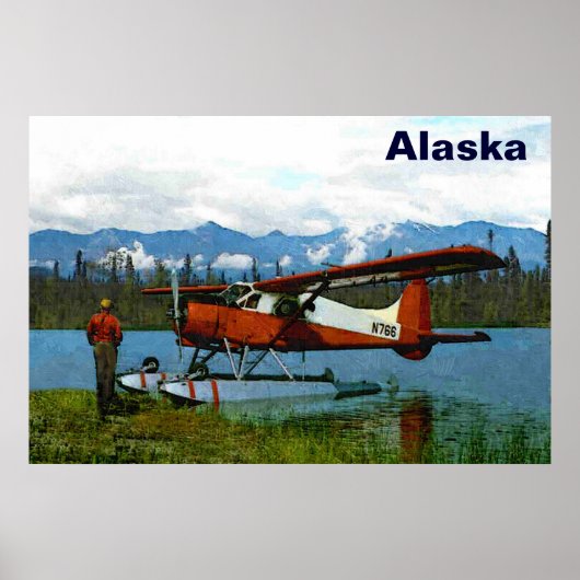 De Havilland Beaver Floatplane Poster (Vorne)