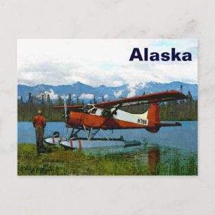 De Havilland Beaver Floatplane Postkarte