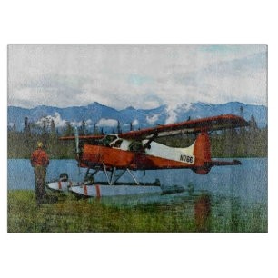 De Havilland Beaver Floatplane Schneidebrett