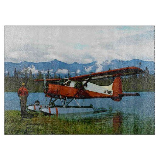 De Havilland Beaver Floatplane Schneidebrett (Vorderseite)