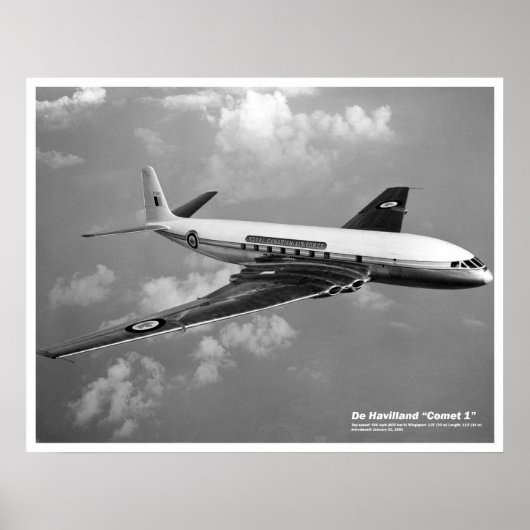 De Havilland Comet 1 Poster (Vorne)