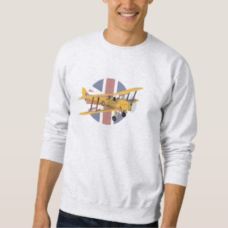 de Havilland DH.82 Tiger Moth British WW2 Airplane Sweatshirt