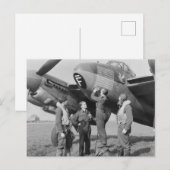 de Havilland-Moskito Postkarte (Vorne/Hinten)