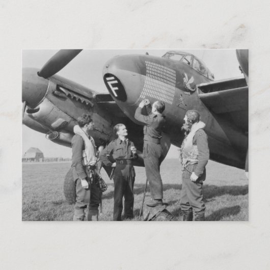 de Havilland-Moskito Postkarte (Vorderseite)
