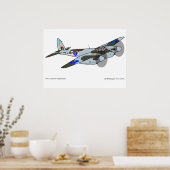 de Havilland Mosquito (1941) Poster (Küche)