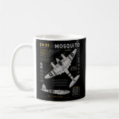 De Havilland Mosquito Fighter Bomber British Ww2 R Kaffeetasse (Links)