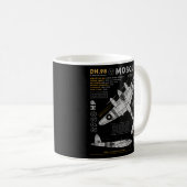 De Havilland Mosquito Fighter Bomber British Ww2 R Kaffeetasse (VorderseiteRechts)