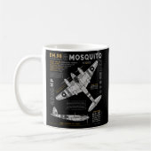De Havilland Mosquito Fighter Bomber British Ww2 R Kaffeetasse (Links)