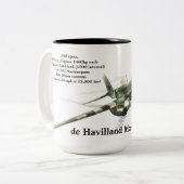 de Havilland Mosquito FP Mk VI Zweifarbige Tasse (Vorderseite Links)