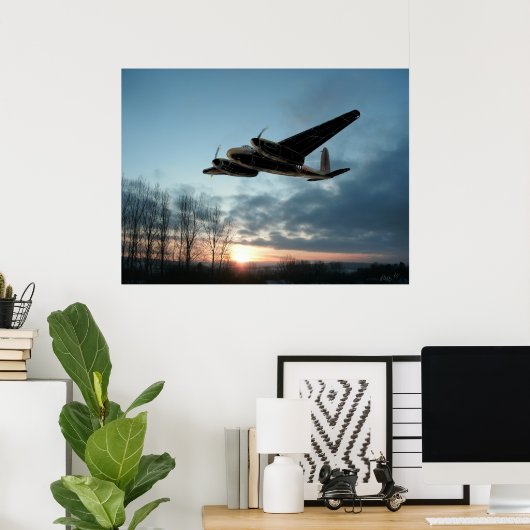 de Havilland Mosquito Poster (Heimbüro)