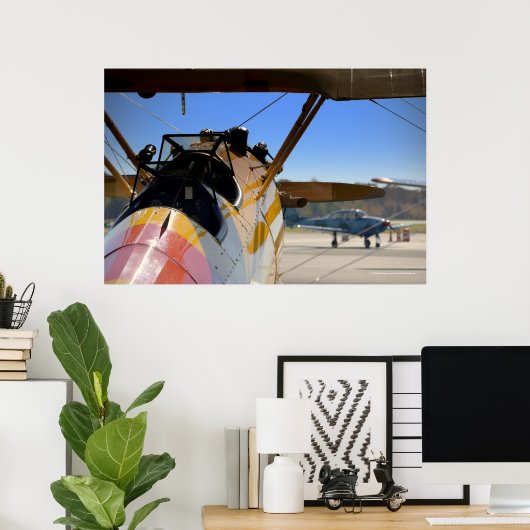 de Havilland Tiger Moth Poster (Heimbüro)