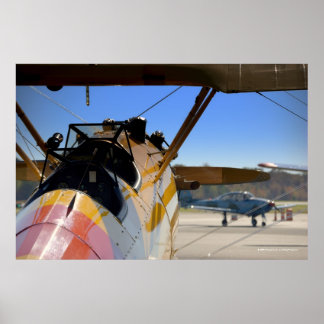de Havilland Tiger Moth Poster