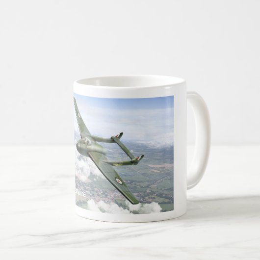 de Havilland Vampire Kaffeetasse (VorderseiteRechts)
