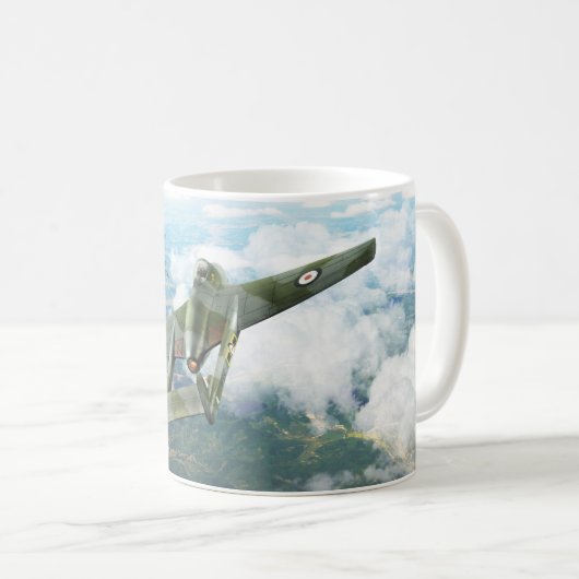 de Havilland Vampire Kaffeetasse (VorderseiteRechts)