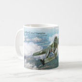 de Havilland Vampire Kaffeetasse (Vorderseite Links)
