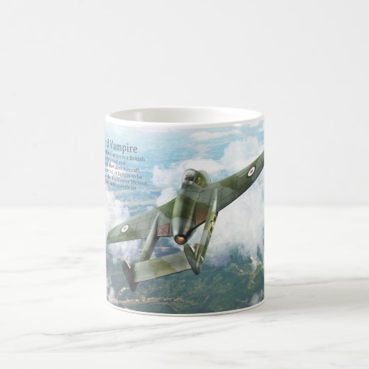 de Havilland Vampire Kaffeetasse (Mittel)