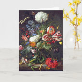 De Heem Blume Grußkarte Karte (Gelbe Blume)