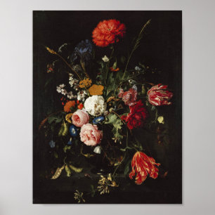 de Heem Blume Vase Painting Poster