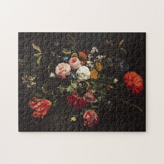 de Heem Blume Vase Painting Puzzle (Horizontal)