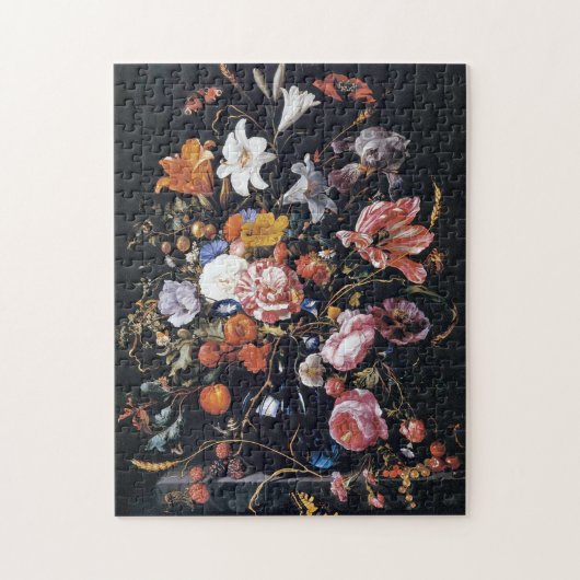 de Heem Floral Vase Painting Puzzle (Vertikal)
