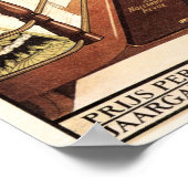 DE HOLLANDSCHE REVUE Journal Magazine Vintage Ad Poster (Ecke)