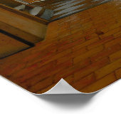 De Hooch - eine Frau, die Brot und Butter für... Poster (Ecke)