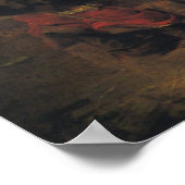 De Hooch - Tric Trac Player Poster (Ecke)