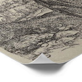 De Humani Corporis Poster (Ecke)