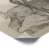 De Humani Corporis Poster (Ecke)