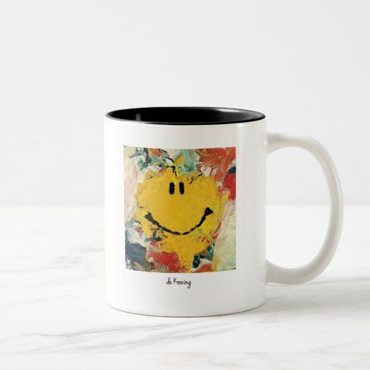 de kooning Happy face Tasse (Rechts)