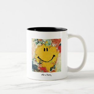 de kooning Happy face Tasse