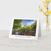 De Krijtberg, Amsterdam, Viel Glück mit neuem Buch Karte (Gelbe Blume)