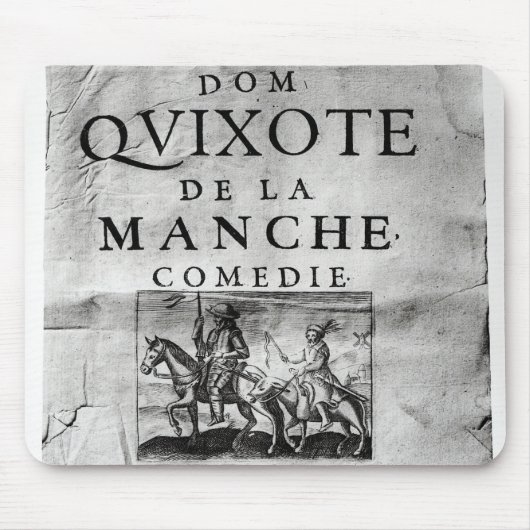 De-La Manche Comedie Dom Quijote Mousepad (Vorne)