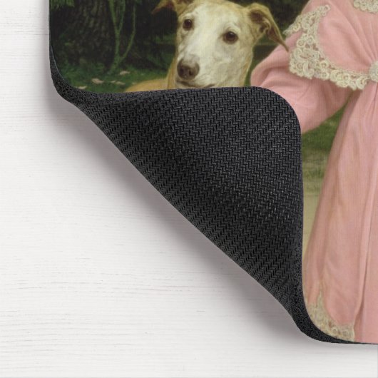 De-La Mrz Alices Antoinette, gealtert fünf Mousepad (Ecke)