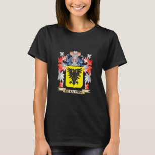 De-La-Rosa Wappen - Familienwappen T-Shirt