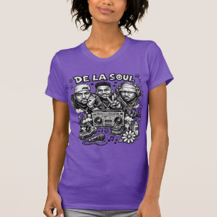 De La Soul Hip Hop Tribut Vintage Streetwear  T-Shirt