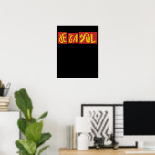 De La Soul Typografie Poster (Heimbüro)