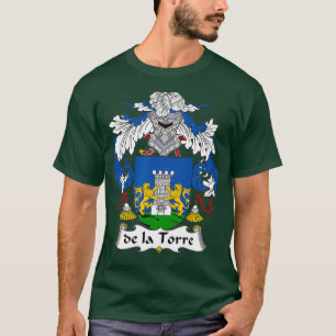 De la Torre Coat of Arms Familienwappen T-Shirt