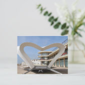 De La Warr Pavilion Bexhill-on-Sea Postkarte (Stehend Vorderseite)